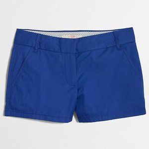 J. Crew Factory City Fit Chino Shorts Sz 0 NWT